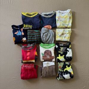 Toddler Boys Pajama Set Bundle